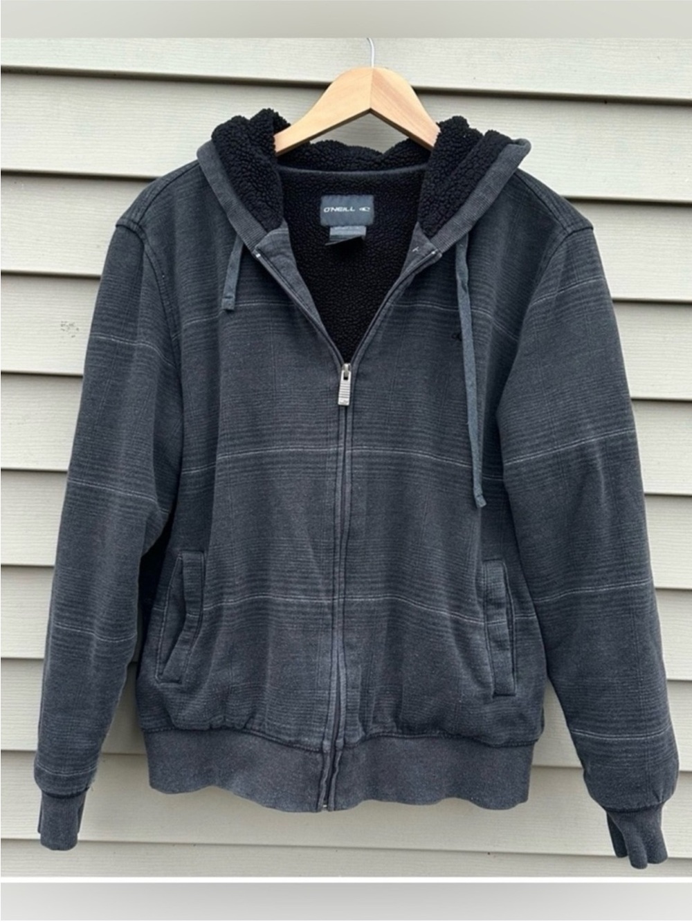 O’Neil hoody sweatshirt Sherpa lined size small men’s